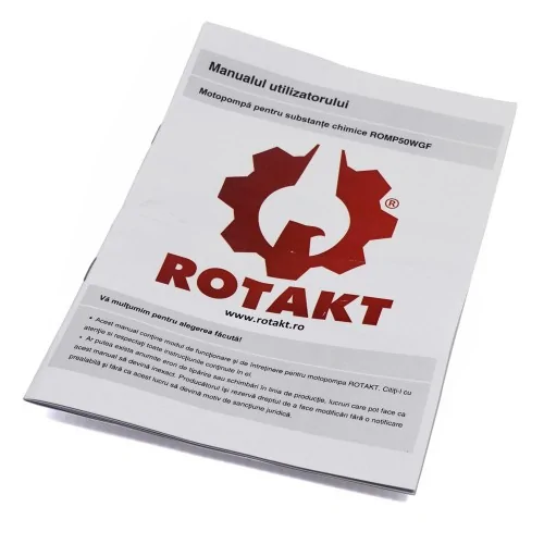 Motopompa Rotakt ROMP50WGF, pentru substante chimice, 2&quot